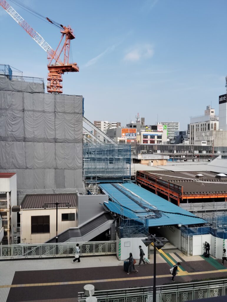 松戸駅ビル改良工事 2025年4月22日