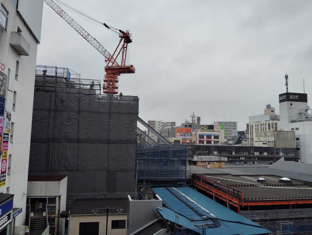松戸駅ビル改良工事 2025年4月23日