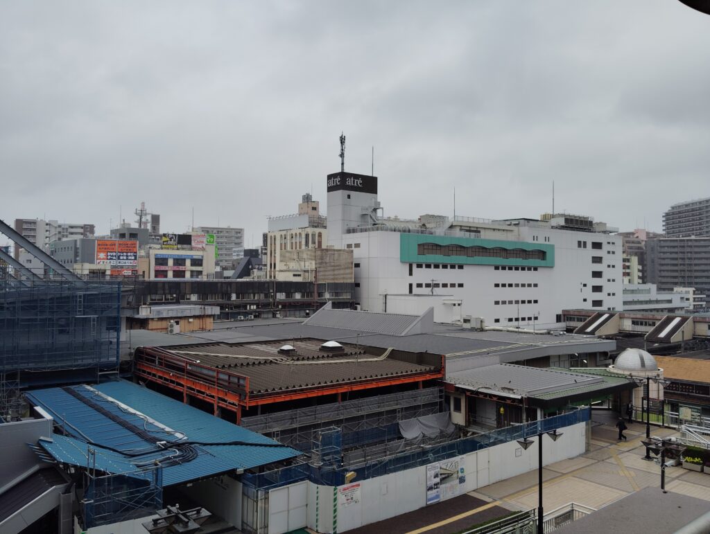 松戸駅ビル改良工事 2025年4月23日