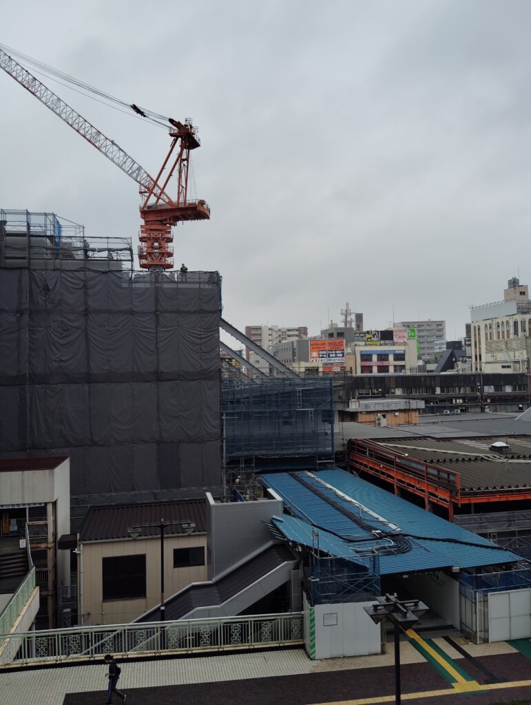 松戸駅ビル改良工事 2025年4月23日