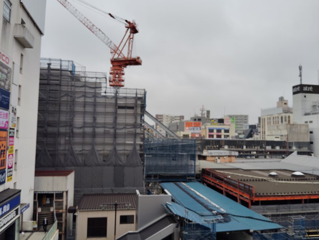 松戸駅ビル改良工事 2025年4月24日