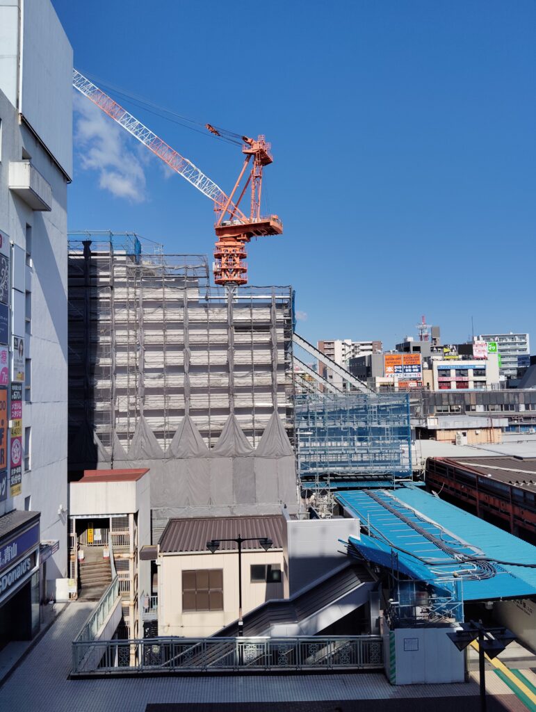松戸駅ビル改良工事 2025年4月29日
