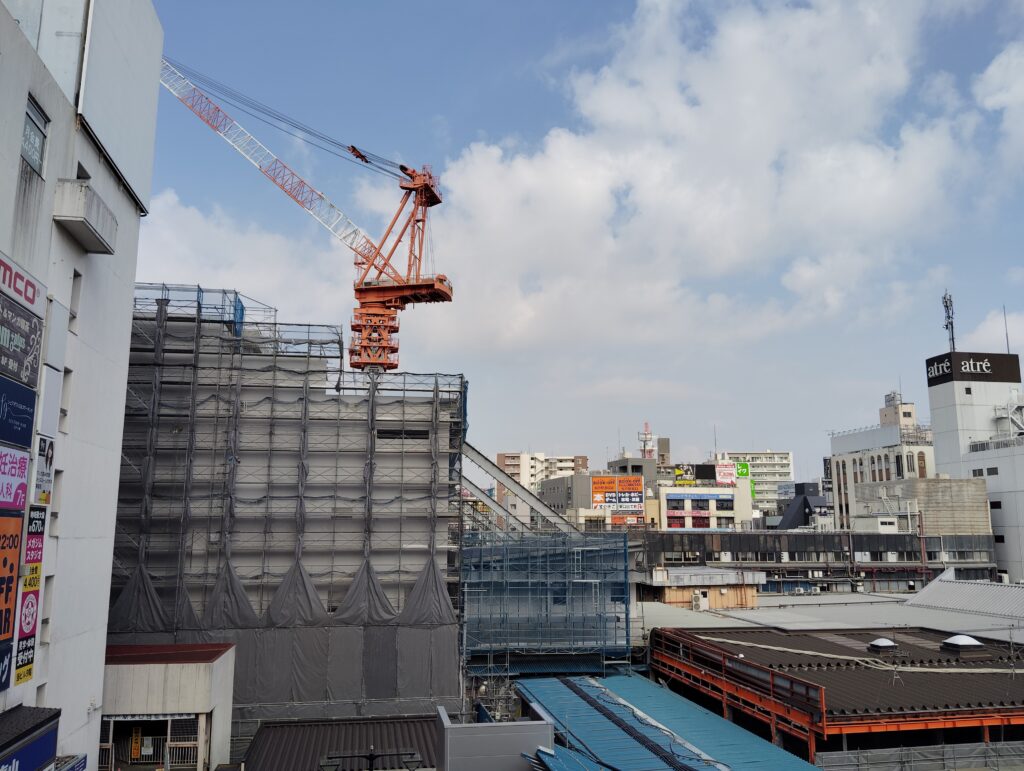 松戸駅ビル改良工事 2025年5月1日