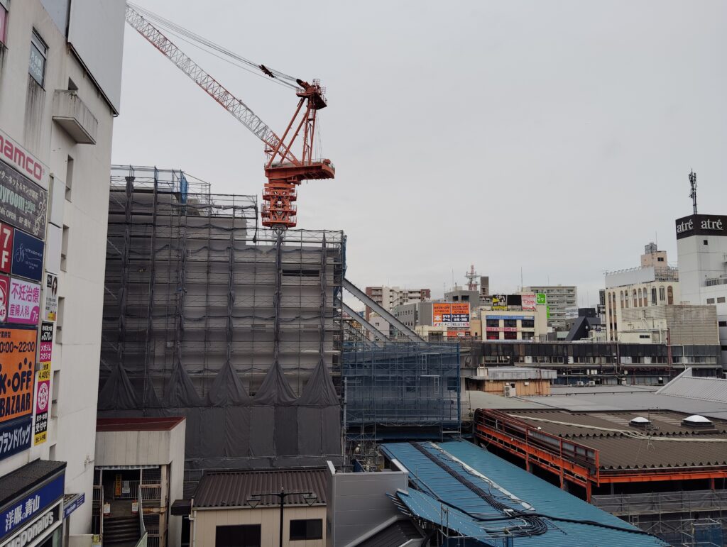 松戸駅ビル改良工事 2025年5月2日