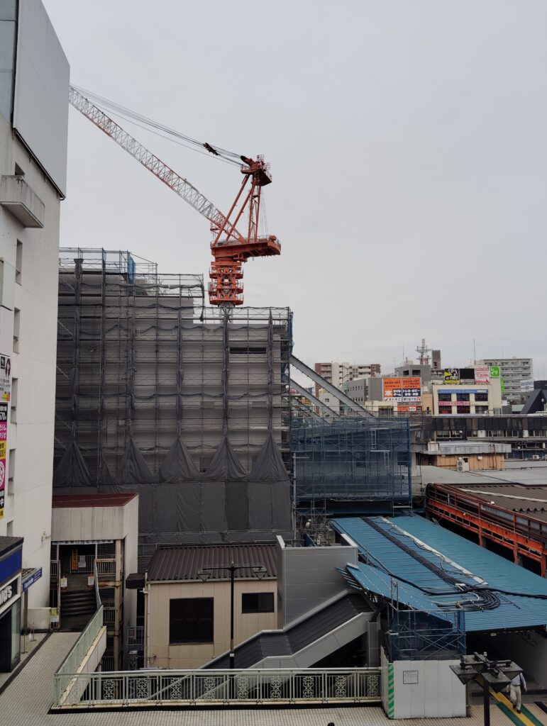 松戸駅ビル改良工事 2025年5月2日