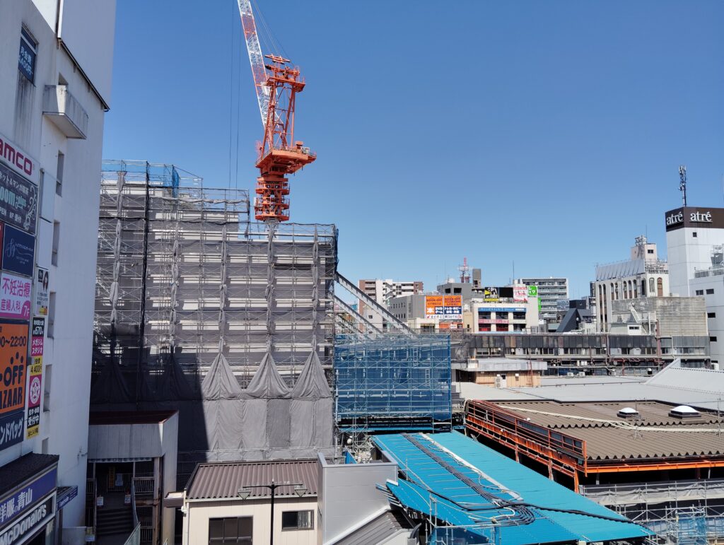 松戸駅ビル改良工事 2025年5月7日