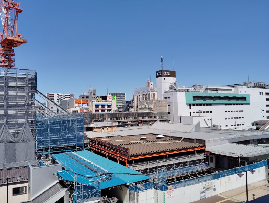 松戸駅ビル改良工事 2025年5月7日