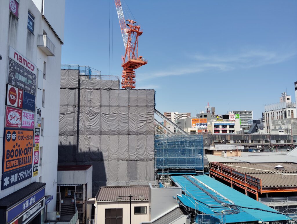 松戸駅ビル改良工事 2025年5月8日