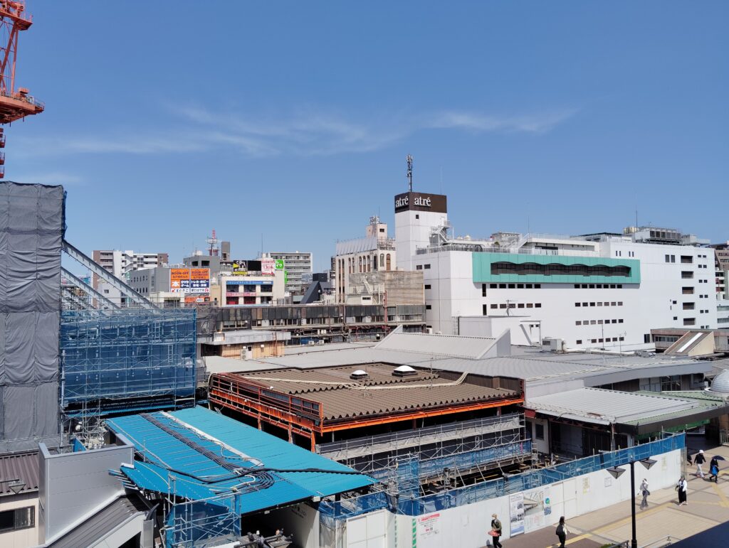 松戸駅ビル改良工事 2025年5月8日