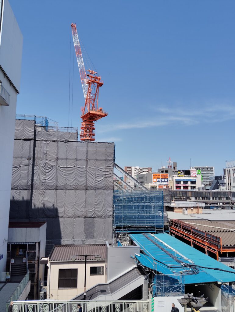 松戸駅ビル改良工事 2025年5月8日