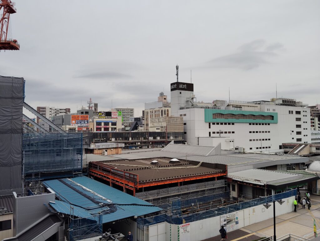 松戸駅ビル改良工事 2025年5月9日