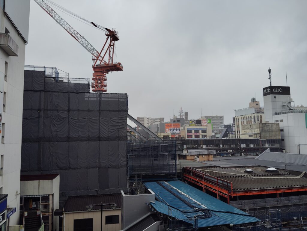 松戸駅ビル改良工事 2025年5月10日