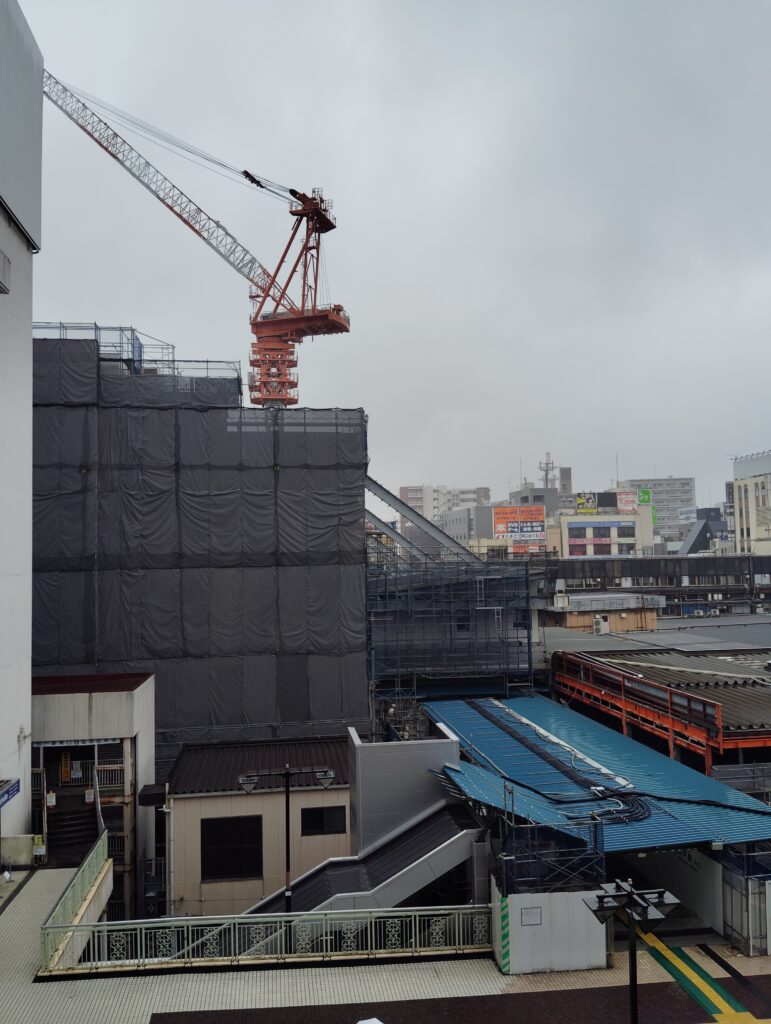 松戸駅ビル改良工事 2025年5月10日