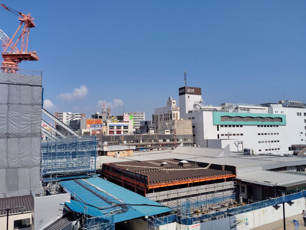 松戸駅ビル改良工事 2025年5月13日