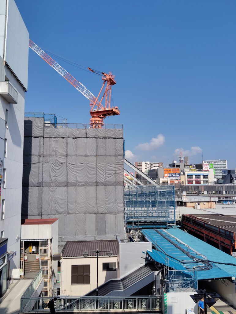 松戸駅ビル改良工事 2025年5月13日