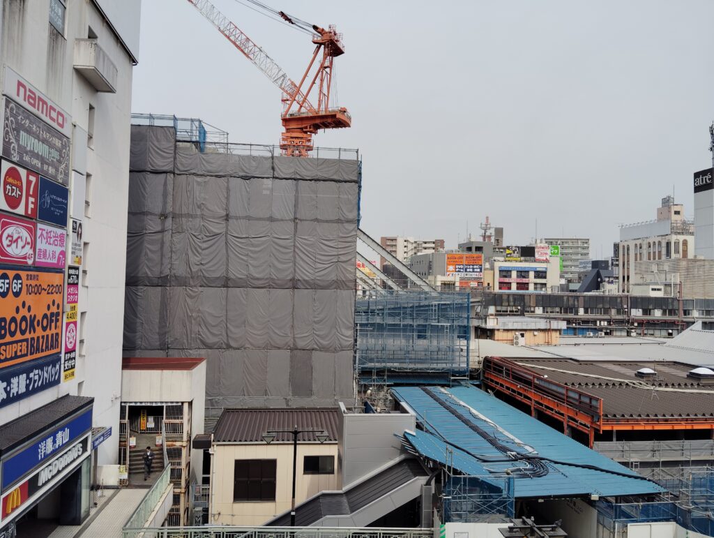 松戸駅ビル改良工事 2025年5月14日