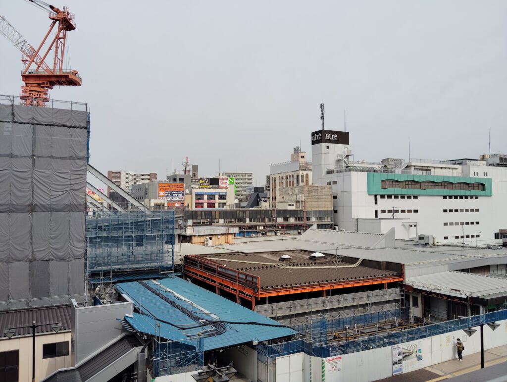 松戸駅ビル改良工事 2025年5月14日