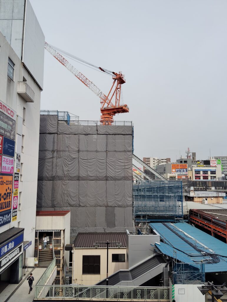 松戸駅ビル改良工事 2025年5月14日