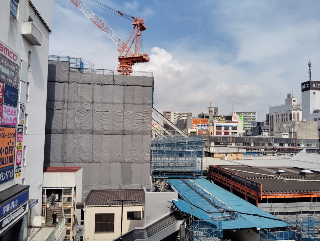 松戸駅ビル改良工事 2025年5月15日