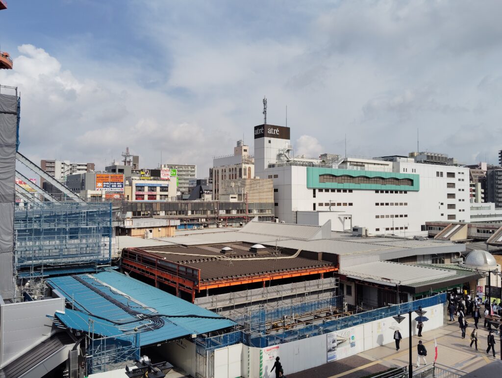 松戸駅ビル改良工事 2025年5月15日