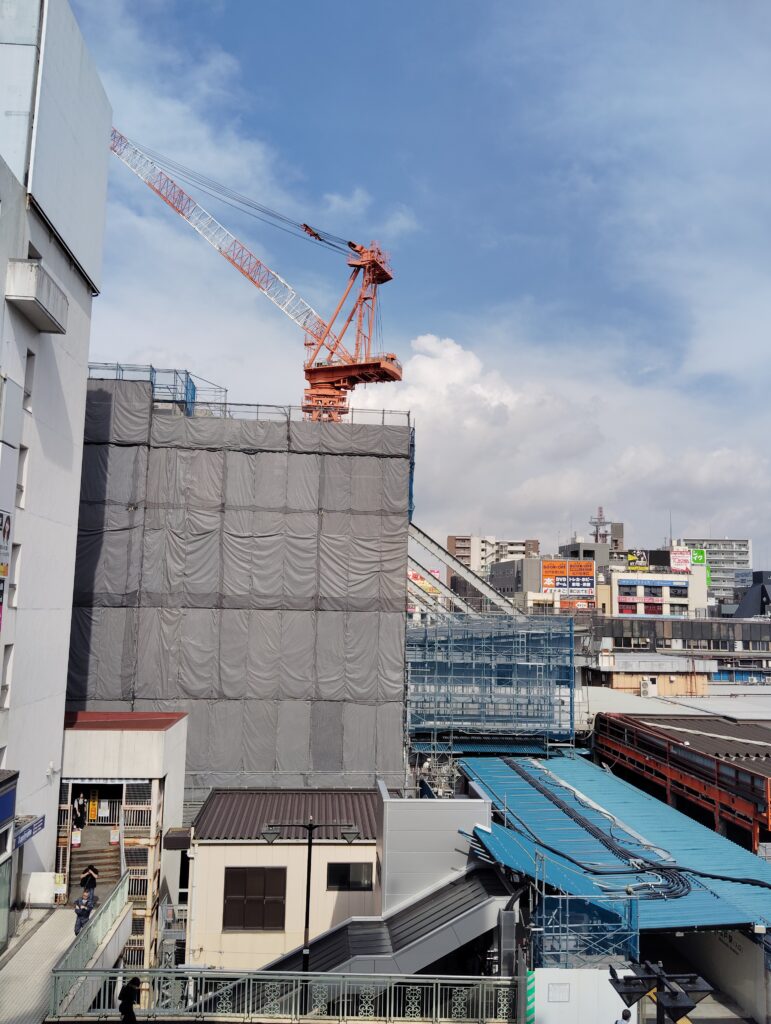 松戸駅ビル改良工事 2025年5月15日