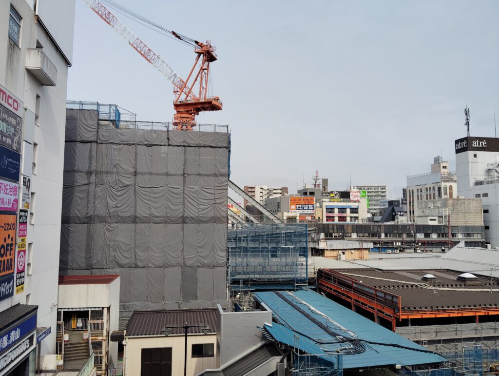 松戸駅ビル改良工事 2025年5月16日