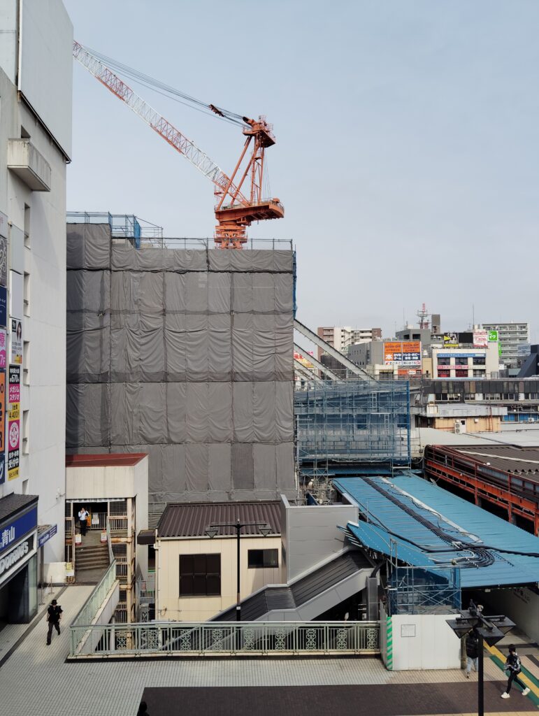 松戸駅ビル改良工事 2025年5月16日