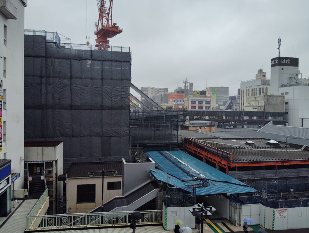 松戸駅ビル改良工事 2025年5月17日