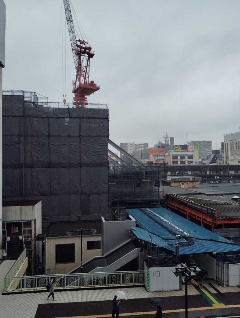 松戸駅ビル改良工事 2025年5月17日