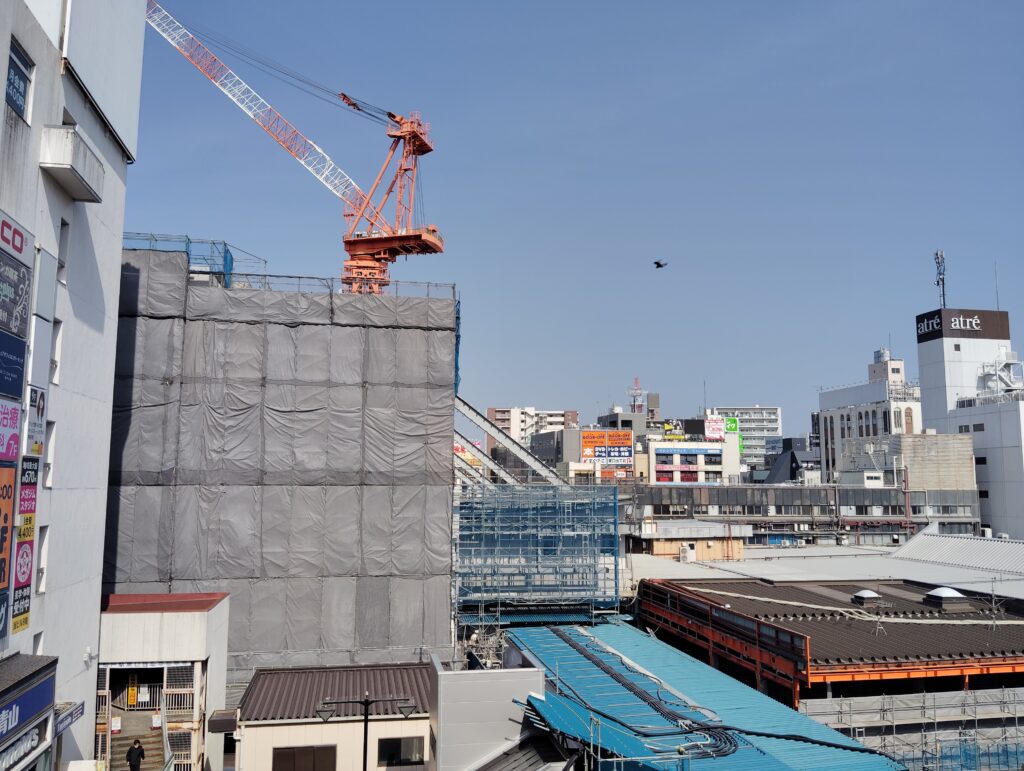 松戸駅ビル改良工事 2025年5月20日