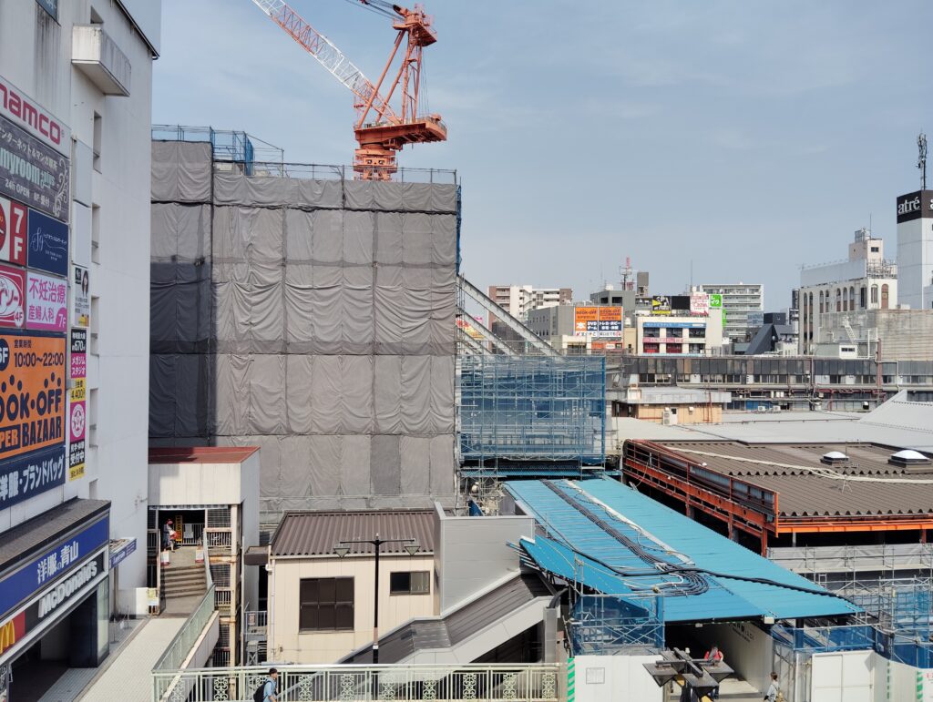 松戸駅ビル改良工事 2025年5月21日