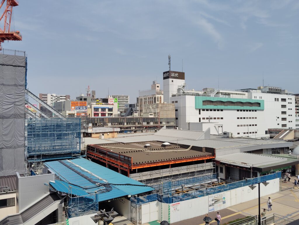 松戸駅ビル改良工事 2025年5月21日