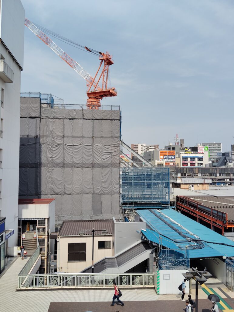 松戸駅ビル改良工事 2025年5月21日