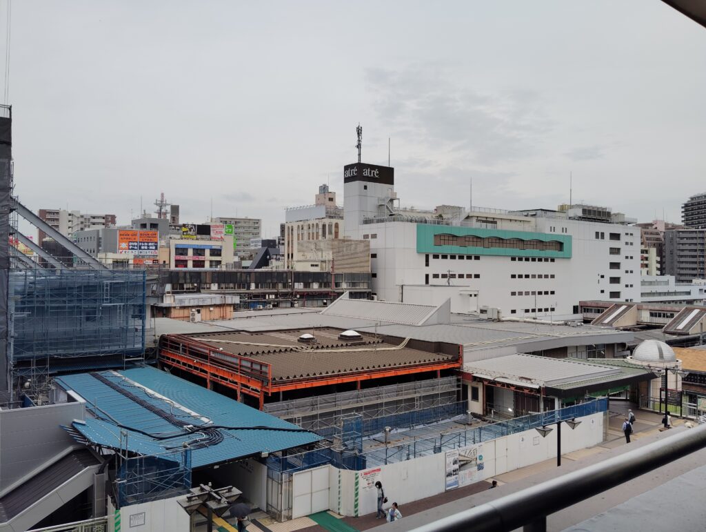 松戸駅ビル改良工事 2025年5月22日