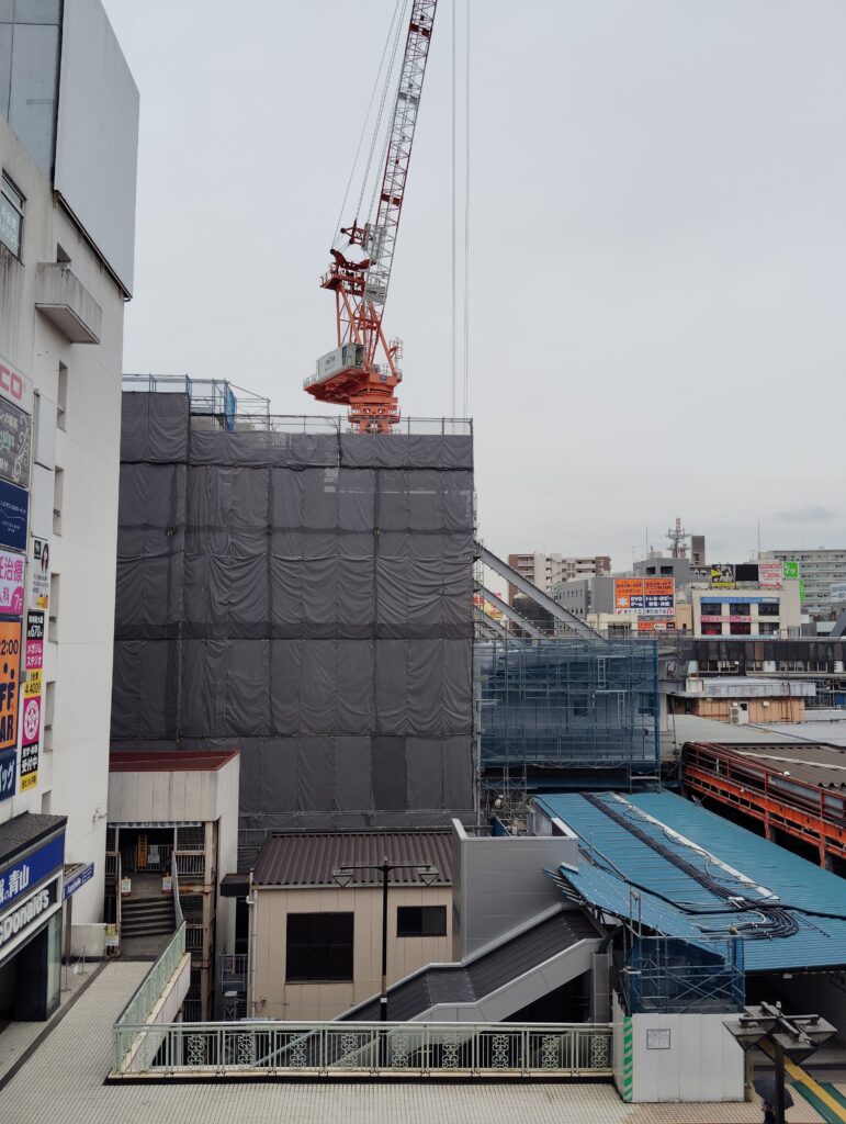 松戸駅ビル改良工事 2025年5月22日