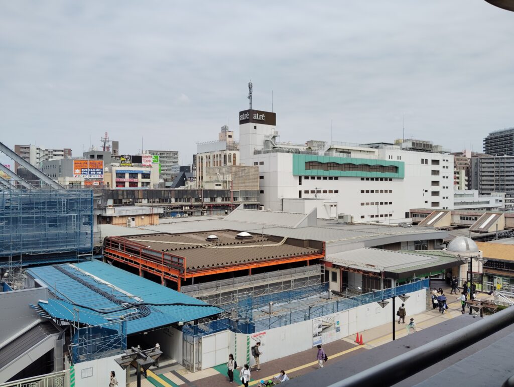 松戸駅ビル改良工事 2025年5月23日