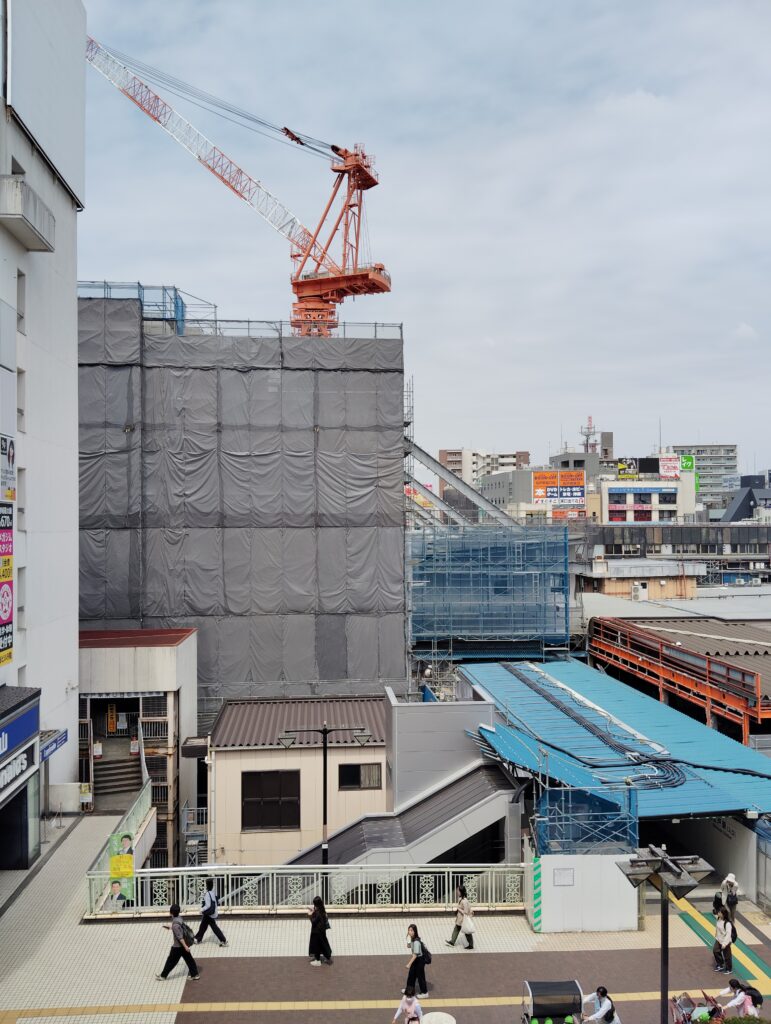 松戸駅ビル改良工事 2025年5月23日