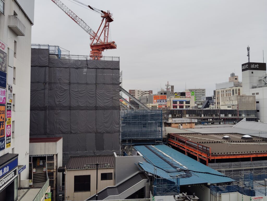 松戸駅ビル改良工事 2025年5月24日