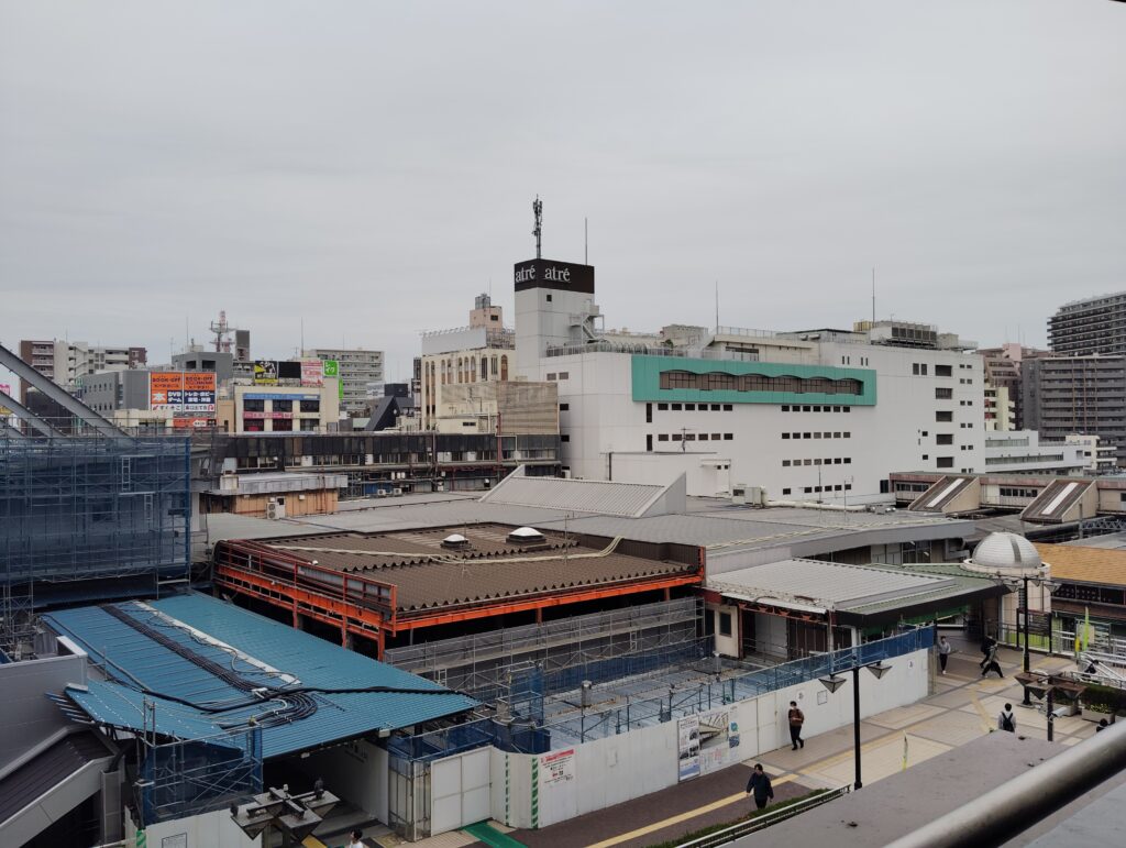 松戸駅ビル改良工事 2025年5月24日