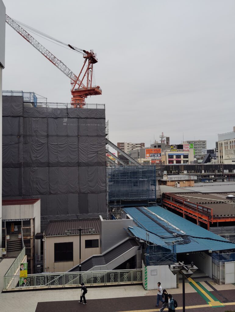 松戸駅ビル改良工事 2025年5月24日