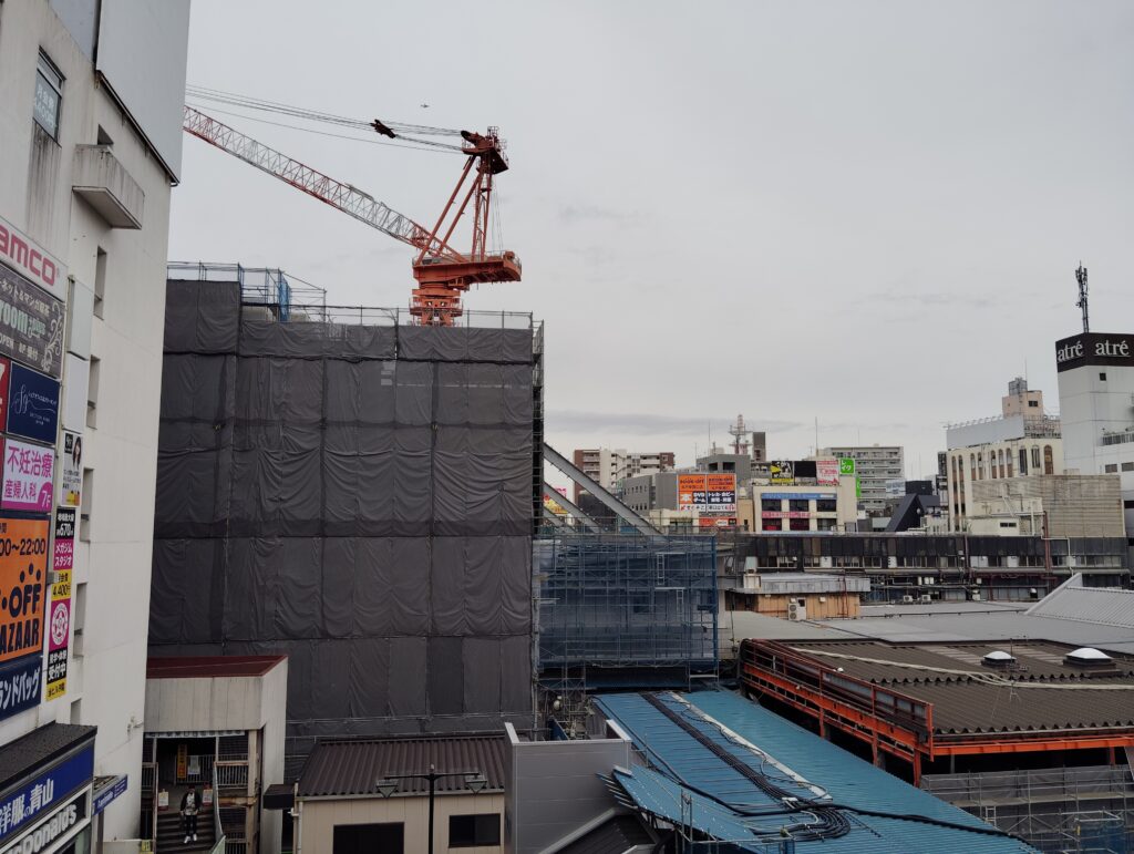 松戸駅ビル改良工事 2025年5月27日