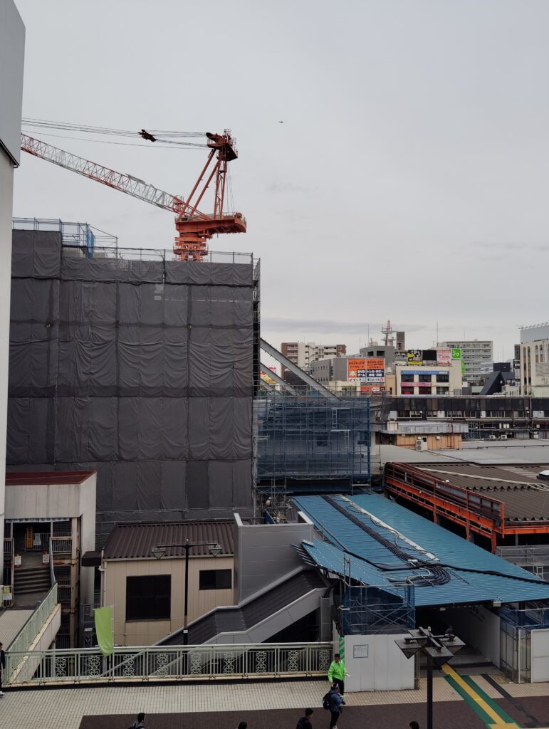 松戸駅ビル改良工事 2025年5月27日
