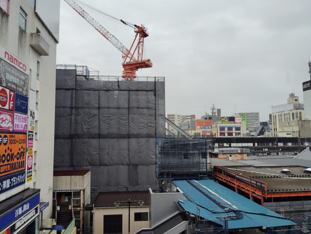 松戸駅ビル改良工事 2025年5月30日