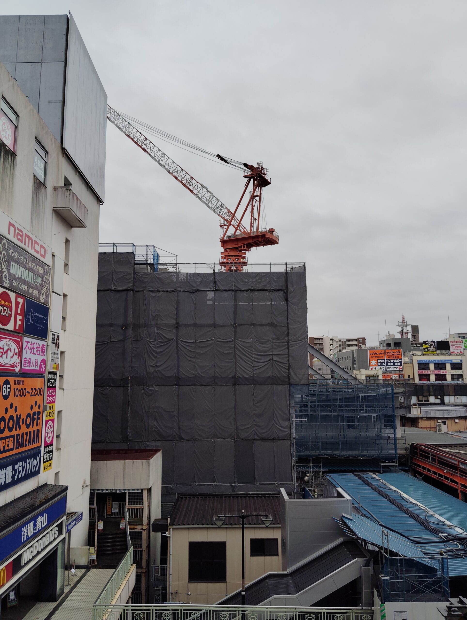 松戸駅ビル改良工事　2025年5月31日