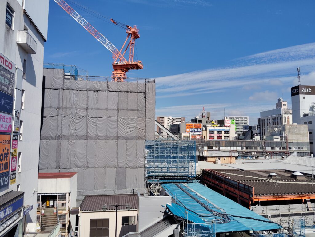 松戸駅ビル改良工事 2025年6月4日