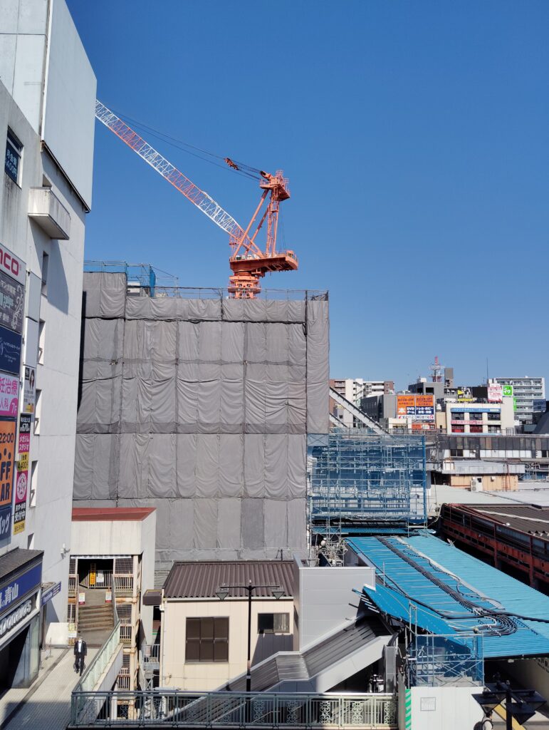 松戸駅ビル改良工事 2025年6月5日