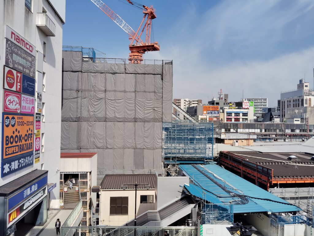 松戸駅ビル改良工事 2025年6月6日
