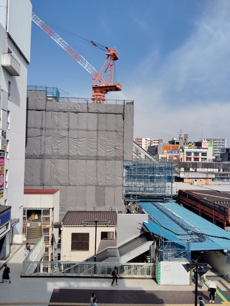 松戸駅ビル改良工事 2025年6月6日