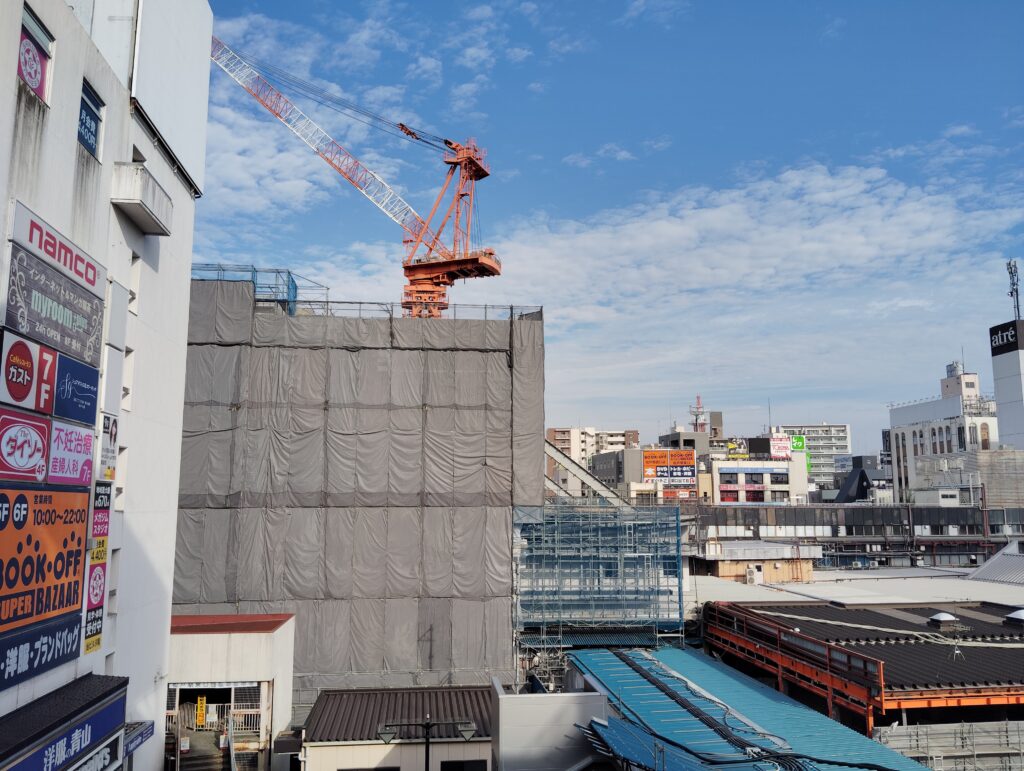松戸駅ビル改良工事 2025年6月7日