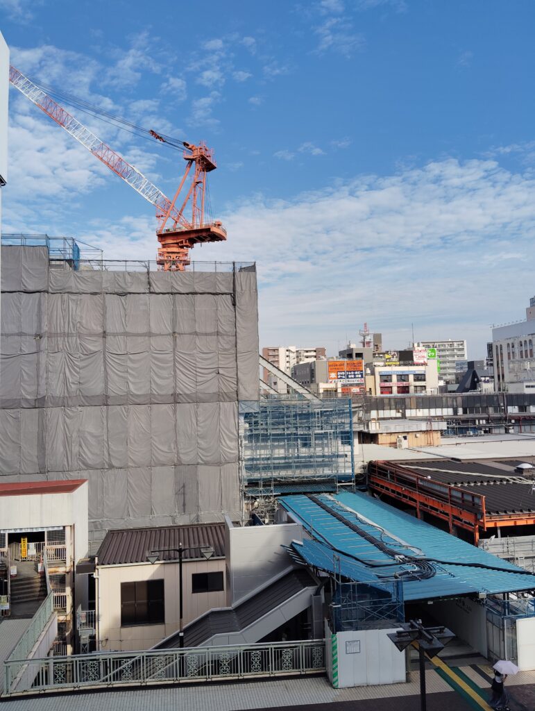 松戸駅ビル改良工事 2025年6月7日